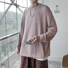 男秋冬季新款潮韩版百搭情侣毛衣针织衫外套XM05P32，男装针织衫/毛衣，星座1116-2