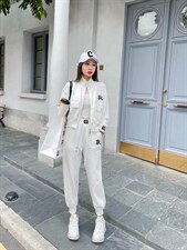 春装新款套装，女装职业装，紫锦百艳