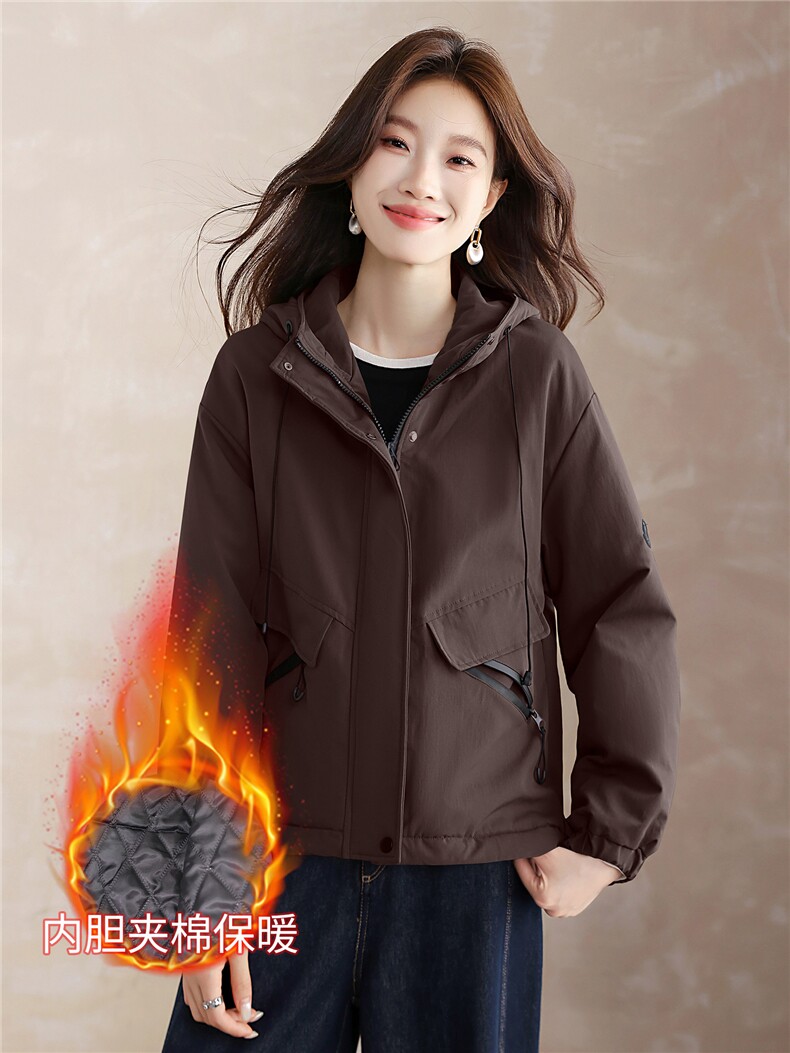 现货！现货！2025冬季新款夹棉加厚棉衣棉服女,女装棉衣/棉服,以桐