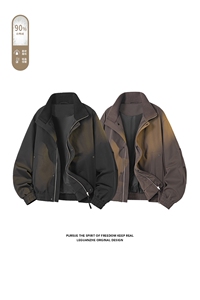 2025 冬季新款 港风白底大码90%白鸭绒羽绒服M-4X 2521-特P249图片