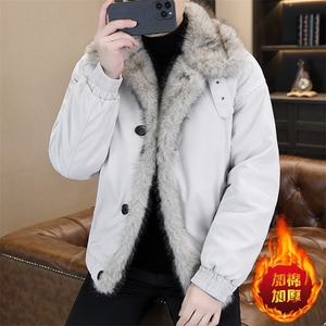 MA29-P120 座山雕冬季新款加棉加厚帅气派克服宽松学生时尚棉服图片