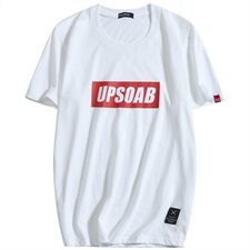 男士短袖t恤新款圆领宽松衣服夏季潮流半袖丅体恤男装DJ751TP15，男装T恤，电商A102