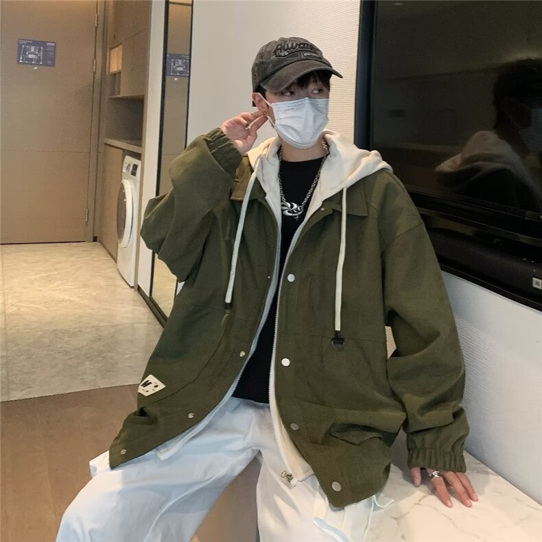 青春流行男春季夹克文艺潮外套A1502P65,男装夹克,星座1116-2