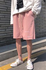 22夏季糖果色大裤衩子男士夏季五分裤情侣运动裤8001-P28，男装休闲裤，电商A059