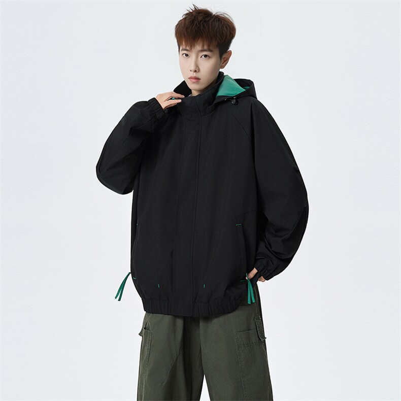 秋季新款现货连帽夹克男冲锋衣上衣外套DSA157B-JK7987-特P68图片