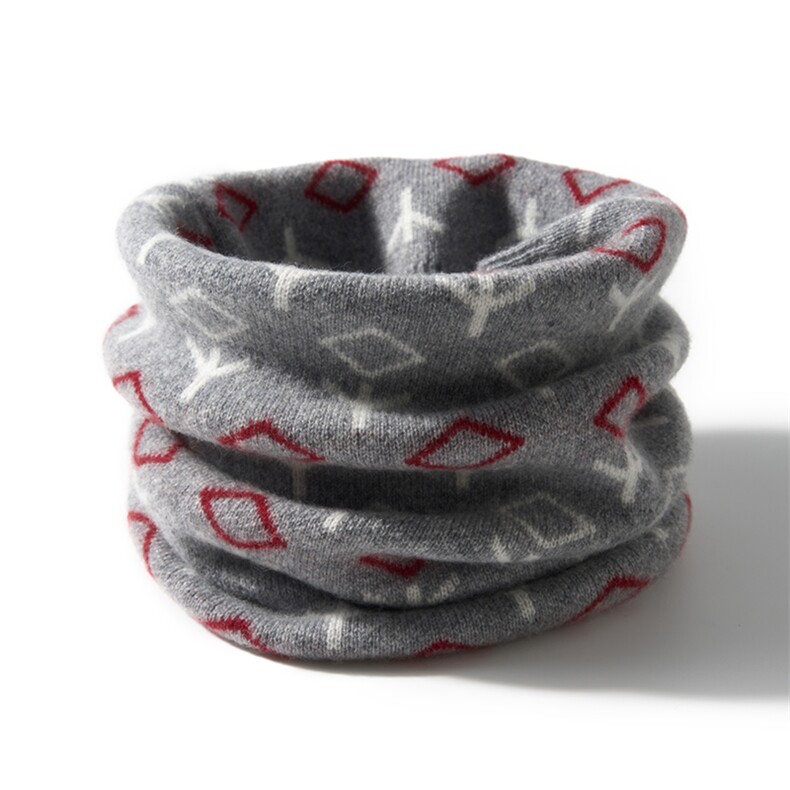 2025时尚百搭通勤简约休闲脖套，围巾，百纳羊绒