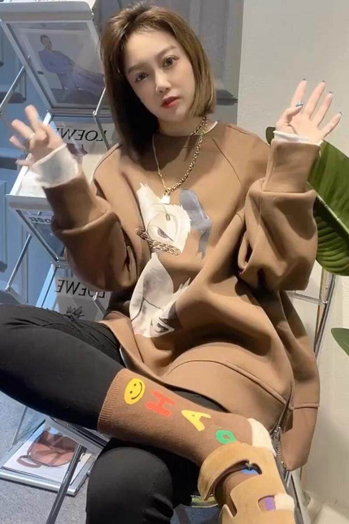 大版卫衣，女装卫衣/绒衫，洣琳萱