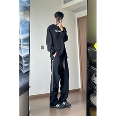 24ins春夏季简约时尚百搭速干休闲直筒裤-BK2404，男装休闲裤，星座1002-1