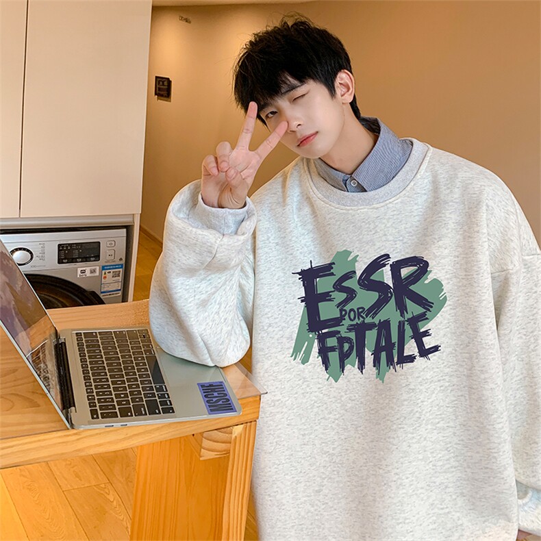 抖音得物供货可提供视频2024春季新款重磅美式卫衣DY5663,男装卫衣,电商A486