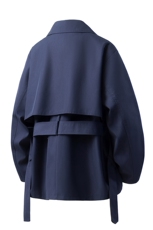 悉尼晨雾复古立领短款风衣男大码M-5XL夹克男白底F78036P108控168，男装夹克，星座227-7