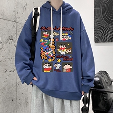 纯棉连帽卫衣男大码运动帽衫宽松薄WY2311-P35加绒款-P40，男装卫衣，电商A040