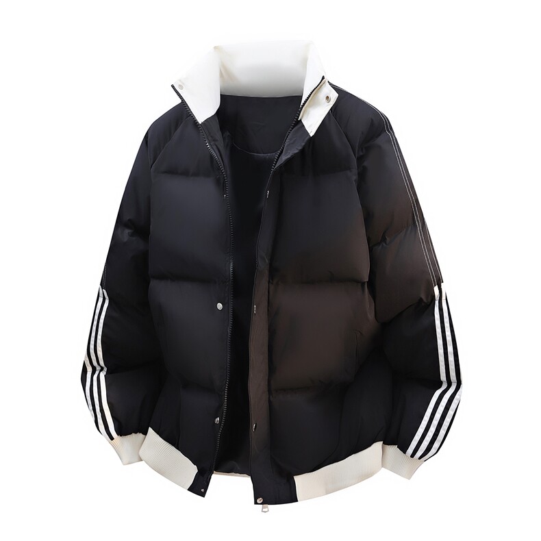 ！库存2W+！2025秋冬潮牌立领撞色加厚棉衣棉服MY200特P70,男装棉衣,电商B220