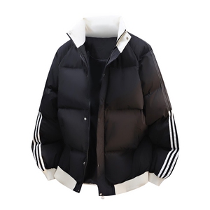 ！库存2W+ ！2025秋冬潮牌立领撞色加厚棉衣棉服MY200特P70图片