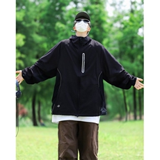 2024夏季户外轻薄防晒服拼接连帽薄款防晒衣F23-P50，男装防晒衣，星座313A-2