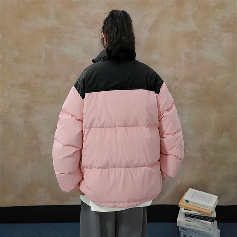 冬季新款羽绒服D5562-TP160248美式高街休闲宽松撞色外套女,男装羽绒服,电商A102