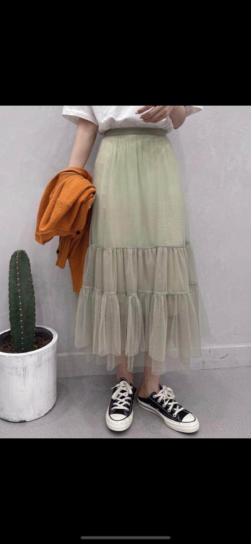 超薄纱裙，其它，亮金金