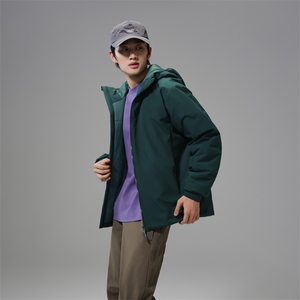 得物潮流高品质冬季连帽加绒加厚棉衣撞色棉服外套MY5568-P95图片