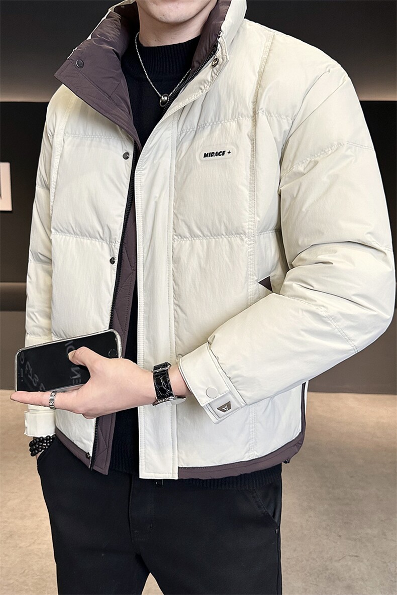 标50白鸭绒轻薄款男装羽绒服2025新款冬季外套C317-Y8566-P175,男装羽绒服,电商C317
