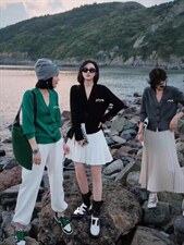 字母开衫，其它，斐媞梦