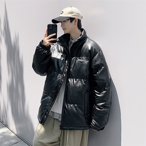 冬季青少年加绒加厚棉服宽松刺绣棉衣外套男士8873-P115控价148图片