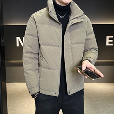 标50绒立领男士羽绒服冬季2025新款加厚外套A313-2632-P215，男装羽绒服，电商A313