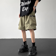 抖音品质夏季大码防水拉链冲锋短裤伞兵裤XZ806-DK222P50控68，男装牛仔裤，四季星座806