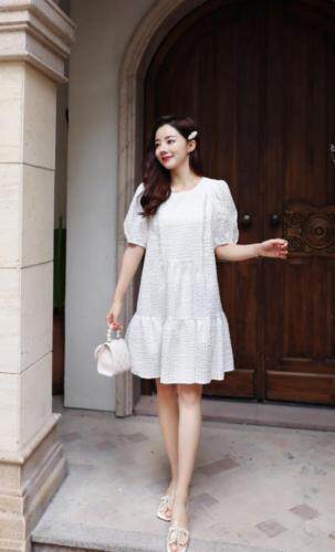 韩版重工订珠连衣裙，女装连衣裙，天使公主