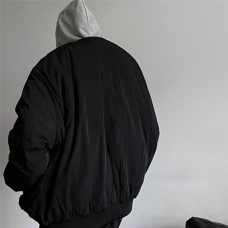 美式复古不规则飞行服男秋冬款棉服外套JS221P80,男装夹克,星座1116-2