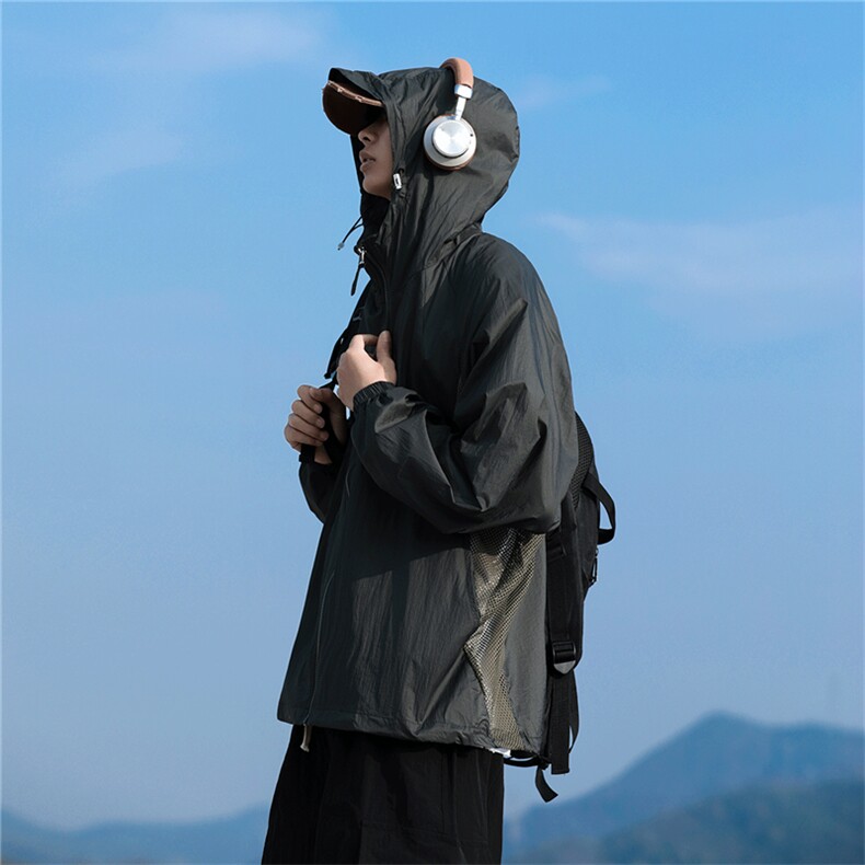 2024夏季户外轻薄透气防晒衣男潮牌速干冰丝防晒服现货W8188-P40,男装防晒衣,星座512-4