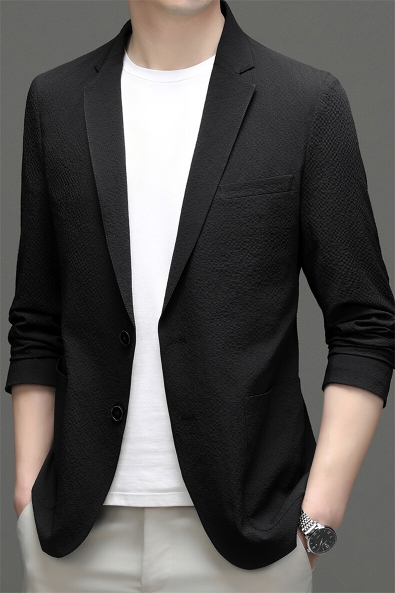 853-112春秋款男士西服外套轻薄透气男装P170,男装西服,电商B360