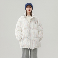 2023冬季新款刺绣棉服宽松百搭中性风棉衣M6064，男装棉衣，电商A132（原电商B245）
