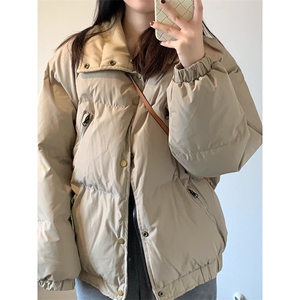 小众羽绒棉服男冬季加厚外套小个子棉衣oversize潮棉袄 M8133图片