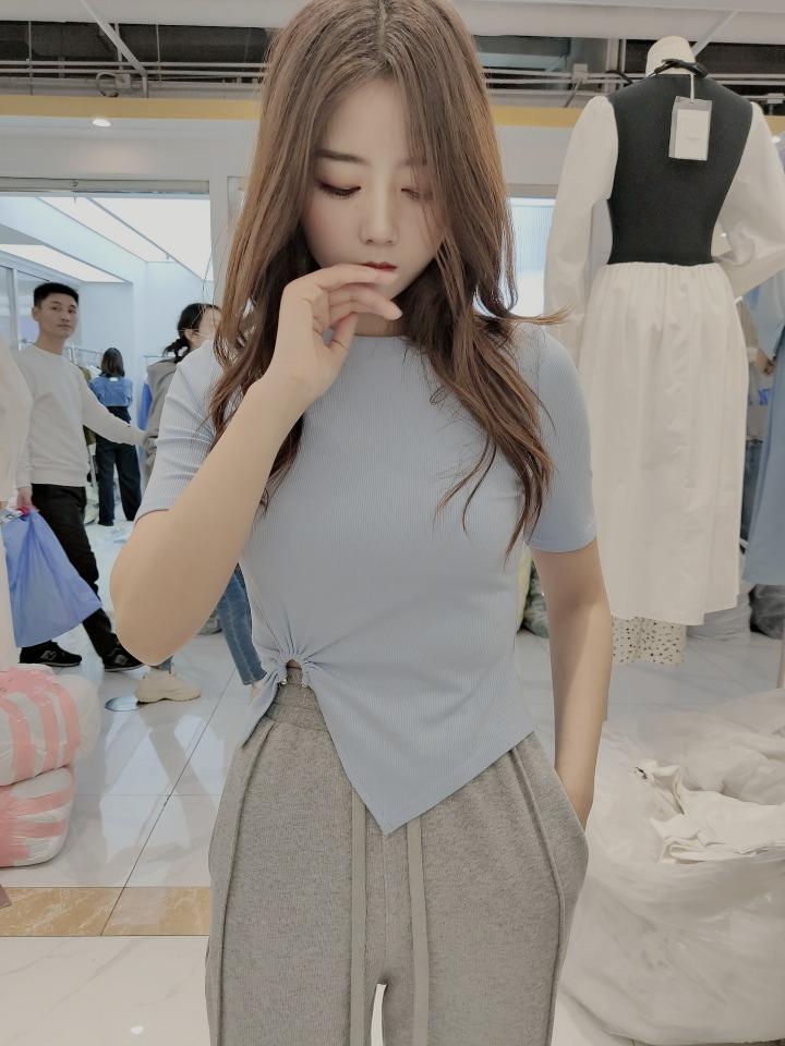 2022夏装新款T桖,女装其它,迷吉meeggle