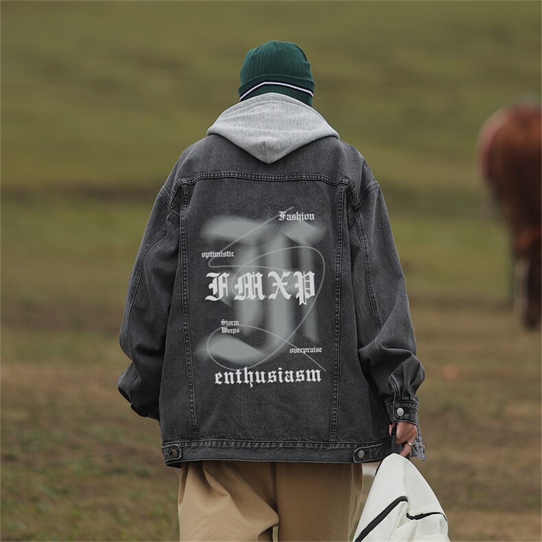 美式高街牛仔外套男款春水洗牛仔衣褂子西海岸工装夹克JK1041-P88,男装夹克,星座1103-3