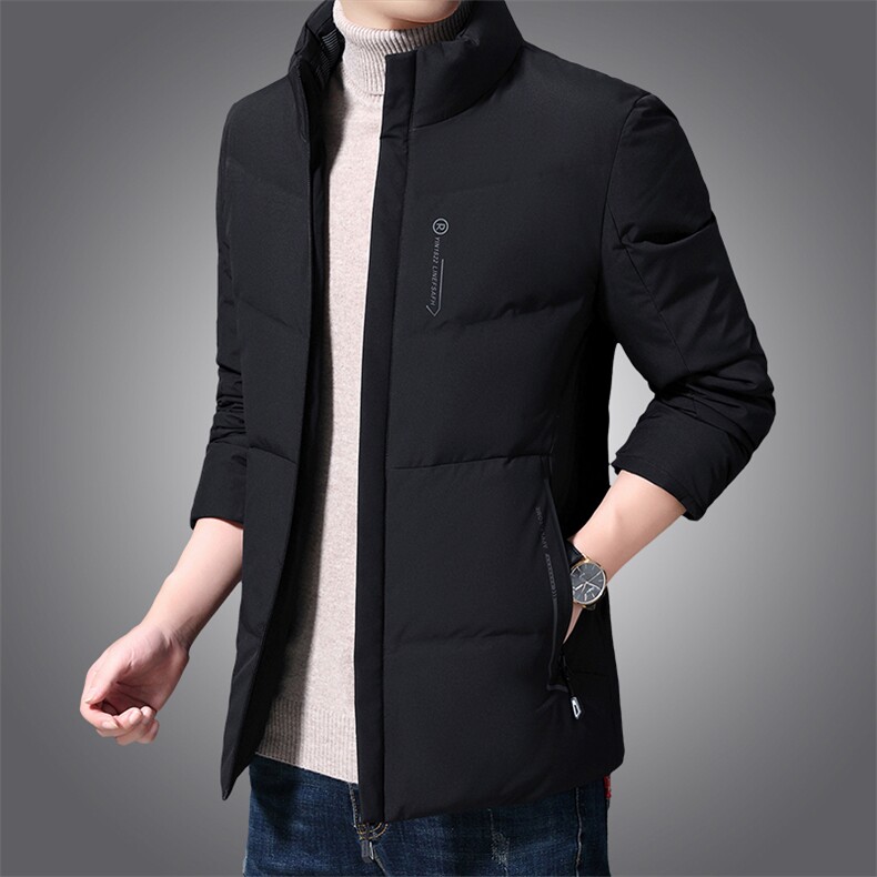 CX19917钱塘2020-2中年男士商务休闲冬季厚款百搭简约羽绒服P195,男装羽绒服,钱塘207-2