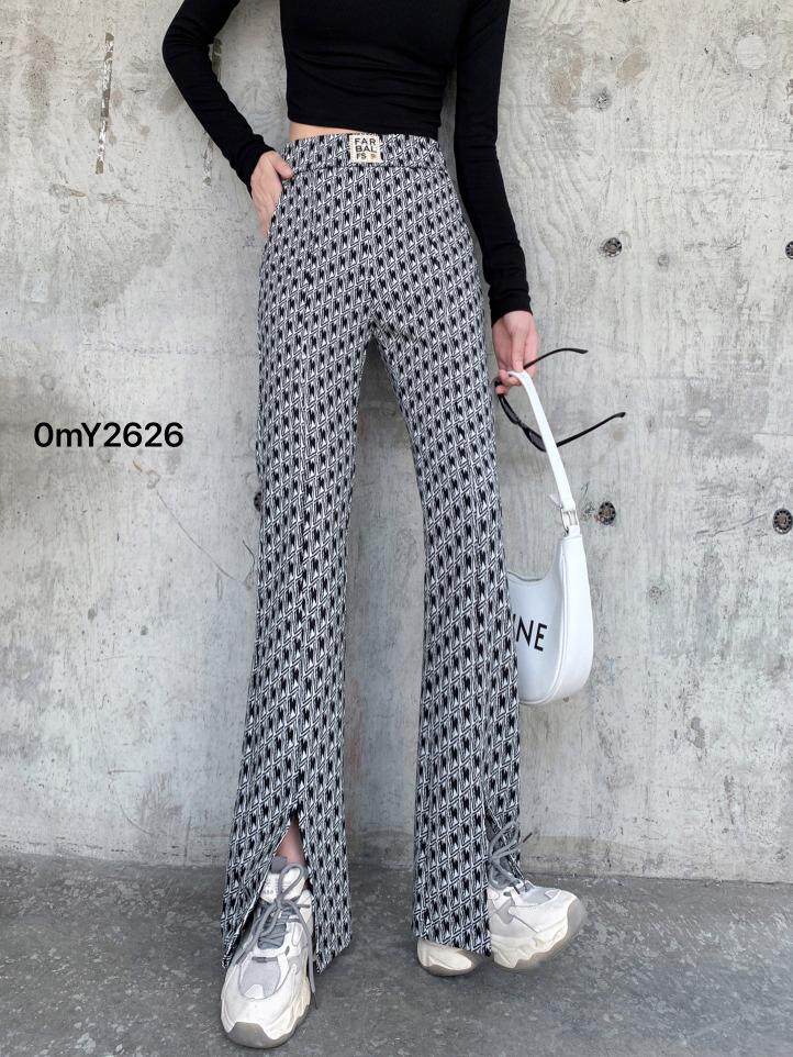 冬装W字母喇叭裤，其它，欧美吔