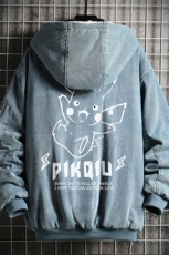 NM53078-P140牛仔外套男大码加厚加绒衣男羊羔毛服男，男装棉衣，电商A040A