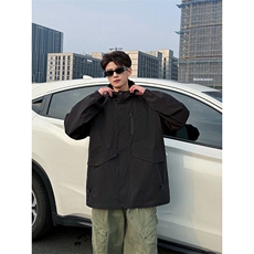 2025新款三防夹克冲锋衣夹克宽松百搭外套JK6888-P60，男装夹克，电商C216