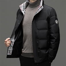 DF2313钱塘2020-2冬季厚款时尚休闲百搭中年男士羽绒服P195，男装羽绒服，钱塘207-2