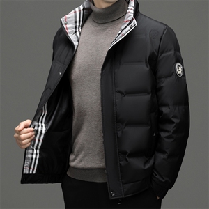 DF2313钱塘2020-2冬季厚款时尚休闲百搭中年男士羽绒服P195图片