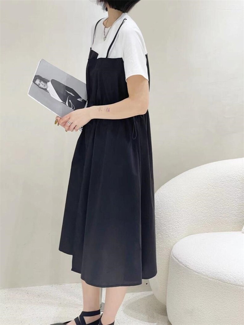 2022夏季假两件连衣裙，女装连衣裙，雷洛奇丽