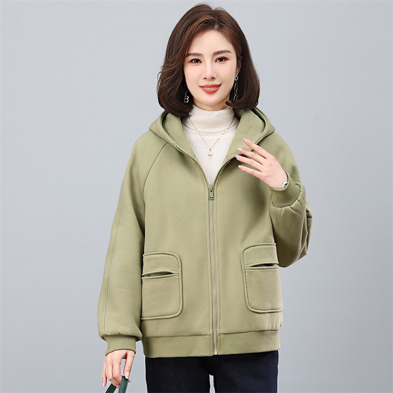 2024冬季连帽时尚休闲羽绒棉加厚保暖舒适棉服,女装棉衣/棉服,独衣靓