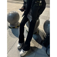 1014-1-KZ3003-特P35-美式痞帅vibe牛仔裤男高街潮牌黑色，男装牛仔裤，星座1014-1