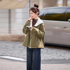 2025年时尚流行简约派克服保暖外套冬季上市，女装棉衣/棉服，涵亦佰惠