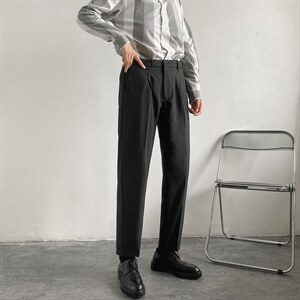 男春秋季九分小脚裤K222P42图片