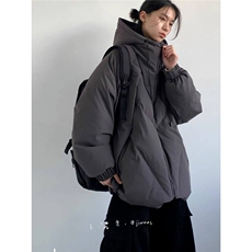 加绒加厚冬款男女连帽棉衣保暖面包服宽松外套MY2467P105，男装棉衣，星座1013-1