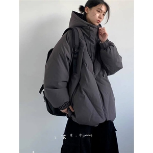 加绒加厚冬款男女连帽棉衣保暖面包服宽松外套MY2467 P105图片