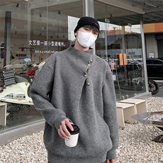 套头毛衣男新款秋冬季插肩袖休闲宽松韩版针织衫，男装针织衫/毛衣，星座716-2