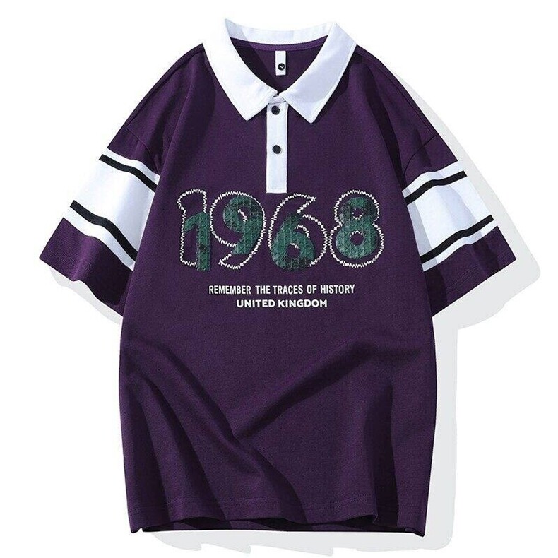 25062-特P40夏季休闲时尚T恤男短袖打底衫学生宽松翻领短袖POLO衫,男装T恤,电商D310B