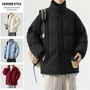 得物二开 立领假两件石墨烯内里棉服棉衣外套9088特P85控118图片